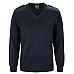 JB's Knitted Epaulette Jumper - 6EJ