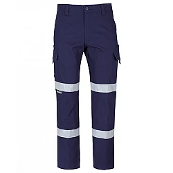 Multi Pocket Stretch Canvas Pant With (Day & Night) Tape Multi Pocket Stretch Canvas Pant With (Day & Night) Tape