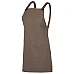 Cross Back Bib Canvas Apron - Without Strap