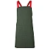 Cross Back Canvas Apron - Without Strap