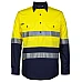 Hi Vis Long Sleeve Day & Night 190g Close Front Shirt