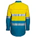 Hi Vis Long Sleeve Shirt With Reflective Tape