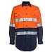 Hi Vis Long Sleeve Shirt With Reflective Tape