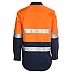 Hi Vis Long Sleeve Day & Night 190g Close Front Shirt