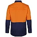 Hi Vis Long Sleeves Stretch Work Shirt