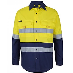 Hi Vis (Day & Night) Ripstop Long Sleeves Fishing Shirt