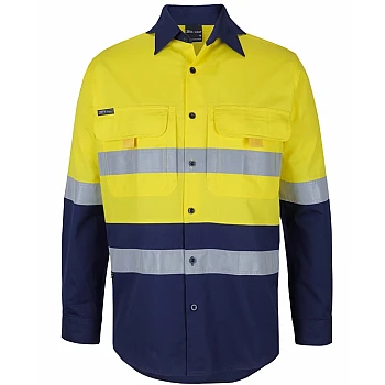 Hi Vis (Day & Night) Ripstop Long Sleeves Fishing Shirt