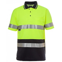 Hi Vis Night Day Short Sleeve Polo