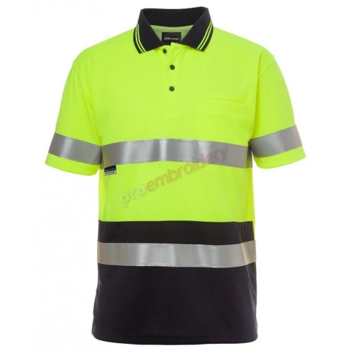 Hi Vis Night Day Short Sleeve Polo