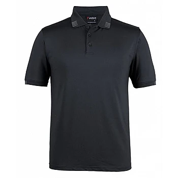 JB's Wear Podium 4 Stripe Stretch Polo - Short Sleeve