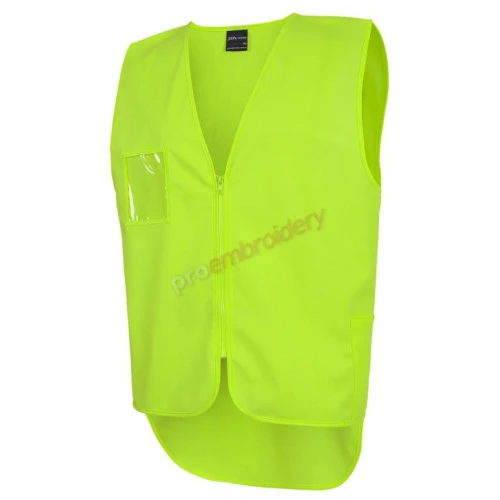 Hi Vis Zip Drop Tail Safety Vest Hi Vis Zip Drop Tail Safety Vest