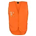 Hi Vis Zip Drop Tail Safety Vest