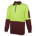 JB's Hi Vis Fleecy Sweat With Half Zip