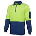 JB's Hi Vis Fleecy Sweat With Half Zip