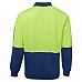 JB's Hi Vis Fleecy Sweat With Half Zip