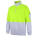 JB's Hi Vis Fleecy Sweat With Half Zip