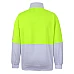 JB's Hi Vis Fleecy Sweat With Half Zip