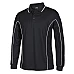 Long Sleeve Polo Shirt With Piping