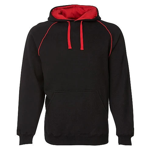 Contrast Fleecy Hoodie Kids & Adult