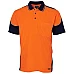 Hi Vis Polo Shirt Coloured Sleeves 