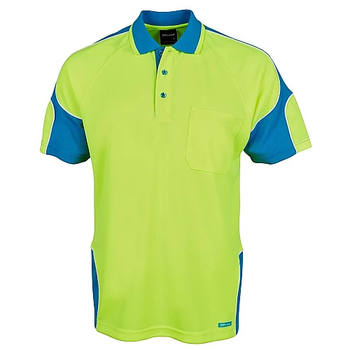 Hi Vis Arm Panel Polo Hi Vis Arm Panel Polo