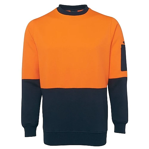 Hi Vis Crew Neck Jumper