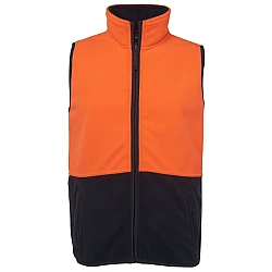Hi Vis Fleece Vest