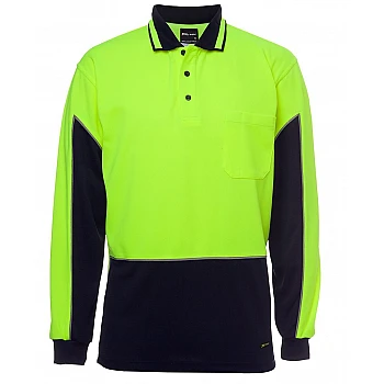 Hi Vis L/S Gap Polo