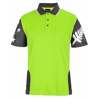 Hi Vis Nz Fern Polo