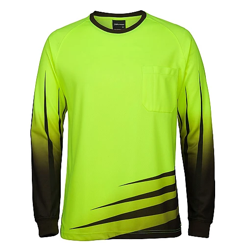 Hi Vis Rippa Sup Long Sleeve Tee Shirt
