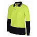 Ladies Hi Vis L/S Comfort Polo