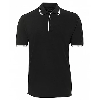 Polo Shirt With Pin Stripe