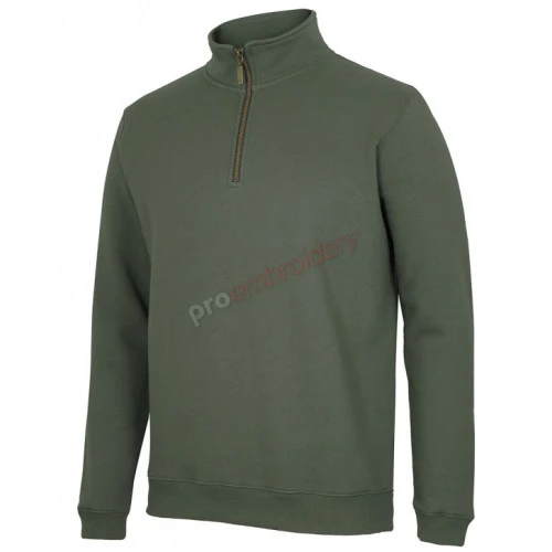 1/2 Brass Zip Sweat 1/2 Brass Zip Sweat