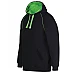 Contrast Fleecy Hoodie Kids & Adult