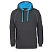 Contrast Fleecy Hoodie Kids & Adult