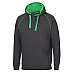 Contrast Fleecy Hoodie Kids & Adult