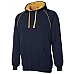Contrast Fleecy Hoodie Kids & Adult