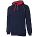 Contrast Fleecy Hoodie Kids & Adult