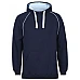Contrast Fleecy Hoodie Kids & Adult