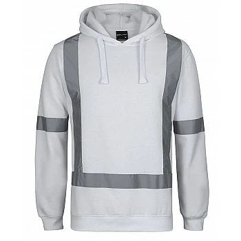 Fleece Hoodie With Reflective Tape