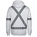 Fleece Hoodie With Reflective Tape