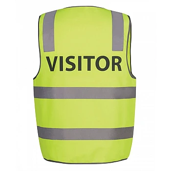 Hi Vis Day & Night Visitors Safety Vest