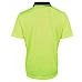 Hi Vis Jacquard Non Cuff Polo