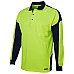 Hi Vis L/S Arm Panel Polo