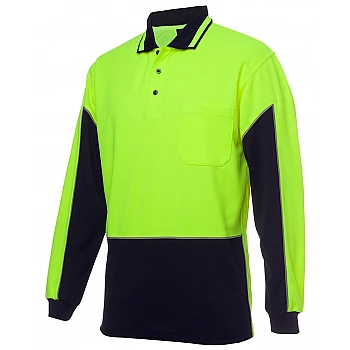 Hi Vis L/S Gap Polo