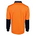 Hi Vis L/S Jacquard Polo