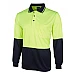 Hi Vis L/S Jacquard Polo