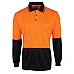 Hi Vis L/S Jacquard Polo