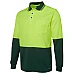 Hi Vis Long Sleeve Traditional Polo