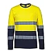 Day & Night Long  Sleeve Crew Neck Cotton T-Shirt